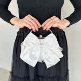 リボンモチーフ2WAYバッグ パーティーパーティーバッグ 結婚式 | Outfitter lab | 詳細画像15