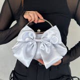リボンモチーフ2WAYバッグ パーティーパーティーバッグ 結婚式 | Outfitter lab | 詳細画像17
