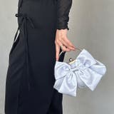 リボンモチーフ2WAYバッグ パーティーパーティーバッグ 結婚式 | Outfitter lab | 詳細画像20