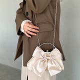 リボンモチーフ2WAYバッグ パーティーパーティーバッグ 結婚式 | Outfitter lab | 詳細画像24