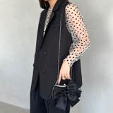 リボンモチーフ2WAYバッグ パーティーパーティーバッグ 結婚式 | Outfitter lab | 詳細画像8