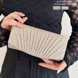 ラメコンパクトクラッチバッグ パーティーバッグ | Outfitter lab | 詳細画像1 