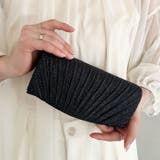 ラメコンパクトクラッチバッグ パーティーバッグ | Outfitter lab | 詳細画像12 