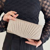 ラメコンパクトクラッチバッグ パーティーバッグ | Outfitter lab | 詳細画像17 