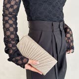 ラメコンパクトクラッチバッグ パーティーバッグ | Outfitter lab | 詳細画像19 