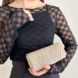 ラメコンパクトクラッチバッグ パーティーバッグ | Outfitter lab | 詳細画像21 