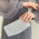 ラメコンパクトクラッチバッグ パーティーバッグ | Outfitter lab | 詳細画像6 