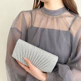 ラメコンパクトクラッチバッグ パーティーバッグ | Outfitter lab | 詳細画像9 