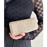 ゴールド | ラメコンパクトクラッチバッグ パーティーバッグ | Outfitter lab