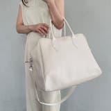 フェイクレザー大容量トラベルバッグ | Outfitter lab | 詳細画像12 