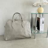 フェイクレザー大容量トラベルバッグ | Outfitter lab | 詳細画像25 