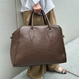 フェイクレザー大容量トラベルバッグ | Outfitter lab | 詳細画像26 