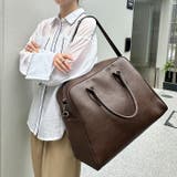 フェイクレザー大容量トラベルバッグ | Outfitter lab | 詳細画像28 
