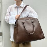 フェイクレザー大容量トラベルバッグ | Outfitter lab | 詳細画像29 
