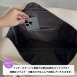 フェイクレザー大容量トラベルバッグ | Outfitter lab | 詳細画像4 
