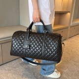 PUキルティング大容量トラベルバッグ | Outfitter lab | 詳細画像11 