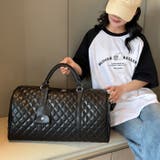 PUキルティング大容量トラベルバッグ | Outfitter lab | 詳細画像12 