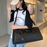 PUキルティング大容量トラベルバッグ | Outfitter lab | 詳細画像7 