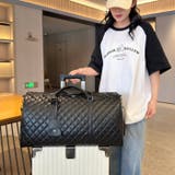 PUキルティング大容量トラベルバッグ | Outfitter lab | 詳細画像9 