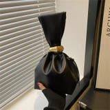 ワンポイントパーツ ワンハンドルサイドファスナーハンドバッグ オケージョンバッグ | Outfitter lab | 詳細画像10 