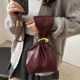 ワンポイントパーツ ワンハンドルサイドファスナーハンドバッグ オケージョンバッグ | Outfitter lab | 詳細画像23 