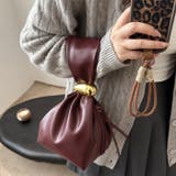 ワンポイントパーツ ワンハンドルサイドファスナーハンドバッグ オケージョンバッグ | Outfitter lab | 詳細画像24 