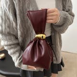 ワンポイントパーツ ワンハンドルサイドファスナーハンドバッグ オケージョンバッグ | Outfitter lab | 詳細画像25 