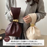ワンポイントパーツ ワンハンドルサイドファスナーハンドバッグ オケージョンバッグ | Outfitter lab | 詳細画像3 