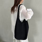 【A4収納可】編みトートバッグ | Outfitter lab | 詳細画像13 