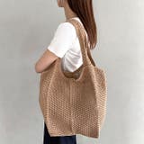 【A4収納可】編みトートバッグ | Outfitter lab | 詳細画像17 