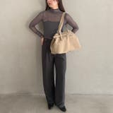 【A4収納可】横型大容量トートバッグ | Outfitter lab | 詳細画像15 