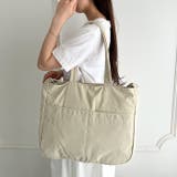 【マザーズバッグ】 A4収納可 軽量２WAYナイロントートバッグ | Outfitter lab | 詳細画像5 