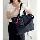 ブラック | 【マザーズバッグ】 A4収納可 軽量２WAYナイロントートバッグ | Outfitter lab