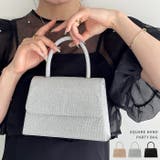 スクエアハンドパーティーバッグ結婚式 オケージョン パーティー お呼ばれ | Outfitter lab | 詳細画像1