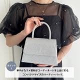 スクエアハンドパーティーバッグ結婚式 オケージョン パーティー お呼ばれ | Outfitter lab | 詳細画像2
