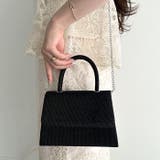 スクエアハンドパーティーバッグ結婚式 オケージョン パーティー お呼ばれ | Outfitter lab | 詳細画像8