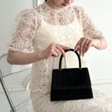 スクエアハンドパーティーバッグ結婚式 オケージョン パーティー お呼ばれ | Outfitter lab | 詳細画像9