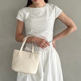 PUスクエアミニハンドバッグ ミニトートバッグ | Outfitter lab | 詳細画像12