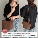 PUスクエアミニハンドバッグ ミニトートバッグ | Outfitter lab | 詳細画像4