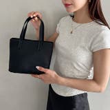 PUスクエアミニハンドバッグ ミニトートバッグ | Outfitter lab | 詳細画像8