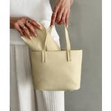 ライトベージュ | PUスクエアミニハンドバッグ ミニトートバッグ | Outfitter lab
