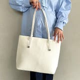 【A4収納可】通勤にぴったり PUシンプルデザイントートバッグ | Outfitter lab | 詳細画像14 