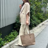 【A4収納可】通勤にぴったり PUシンプルデザイントートバッグ | Outfitter lab | 詳細画像21 