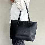 【A4収納可】通勤にぴったり PUシンプルデザイントートバッグ | Outfitter lab | 詳細画像8 