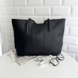 【A4収納可】通勤にぴったり PUクラシックトートバッグ | Outfitter lab | 詳細画像10 