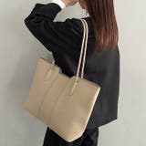 【A4収納可】通勤にぴったり PUクラシックトートバッグ | Outfitter lab | 詳細画像13 