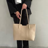 【A4収納可】通勤にぴったり PUクラシックトートバッグ | Outfitter lab | 詳細画像14 