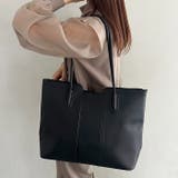 【A4収納可】通勤にぴったり PUクラシックトートバッグ | Outfitter lab | 詳細画像6 