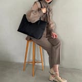 【A4収納可】通勤にぴったり PUクラシックトートバッグ | Outfitter lab | 詳細画像9 