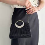 プリーツコンパクトハンドバッグ パーティーバッグ 結婚式パーティーお呼ばれオケー… | Outfitter lab | 詳細画像9